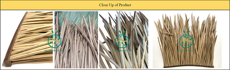 Buy synthetic thatch roof tiles from China factories