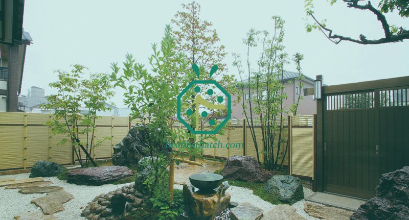 Plastic Bamboo Poles For Interior Or Outdoor Fence Screen