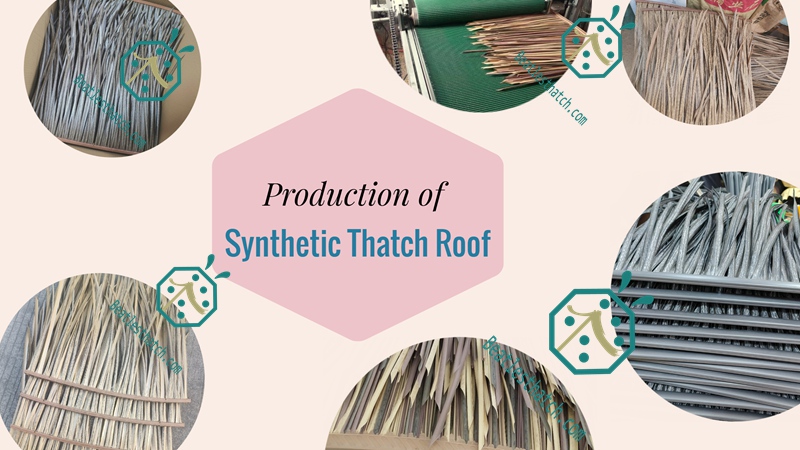 Production of High Quality Synthetic Thatch Roof Materials