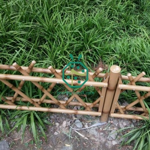 cerca de bambu de aço inoxidável usada para a decoração do parque