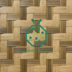 projeto de construção de chalé painéis de teto de bambu tecido