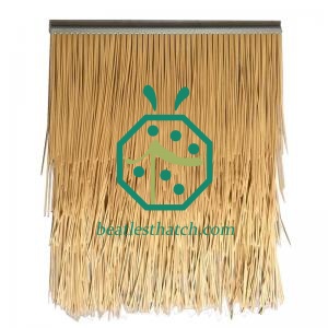 Artificial bamboo thatch shade roof