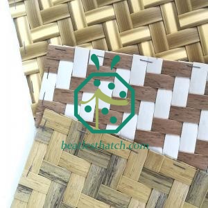 revestimento de parede tecido bambu tropical de classe comercial