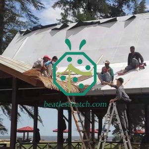 Acessórios completos Pavilion Palm Thatch Roof System