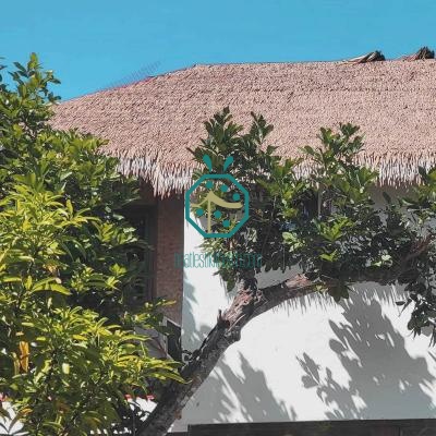 Telhado de palha de plástico Nipa para parques temáticos no atacado