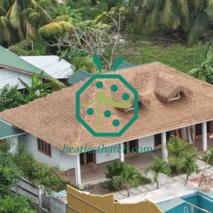 Compound Antioxidant Additives PVC Prefab House Thatch Roof Tiles Seychelles