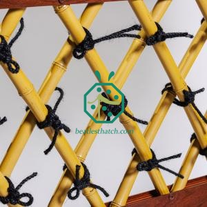 Theme Park Synthetic Bamboo Fence Poles