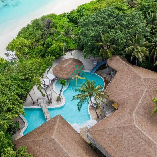 Synthetic palm thatch roofing Dominica