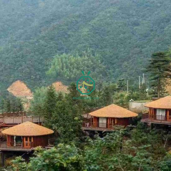 Artificial Thatch Panels For Corrugated Roof, Plywood Roof, Wooden Batten Roof