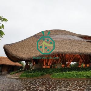 Imitação de palha para cobertura de telhado de casa de rancho