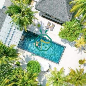 Artificial cabana thatched roof