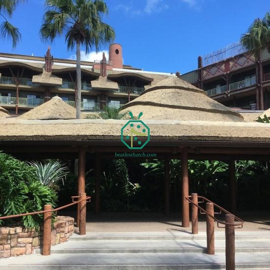 Reed Thatch Pergola Roof for Pool Bars & Beach Clubs