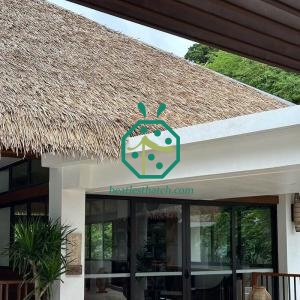 Customizable Synthetic Thatch Roof for Rural Restaurants