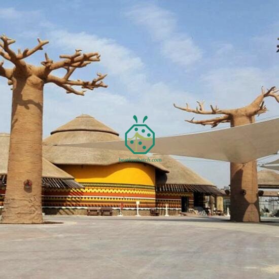 China Manufacturer of Synthetic Reed Thatch Roofing
