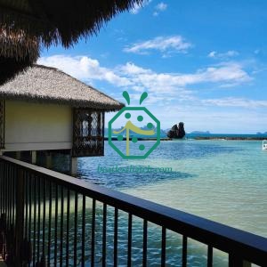 Eco-friendly Artificial Alang Alang Thatch Roofing for Beach Bar Construction