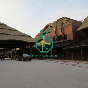 Municipal Park Landscape Design Plastic Straw Thatch Roofing