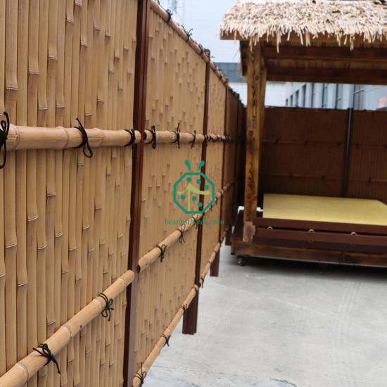 Villa plastic bamboo poles