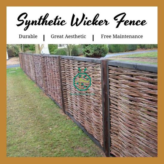Synthetic willow fence UK