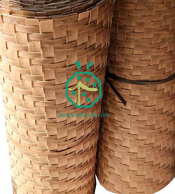 produção de esteira de tecido de bambu de plástico para ilhas fiji malolo