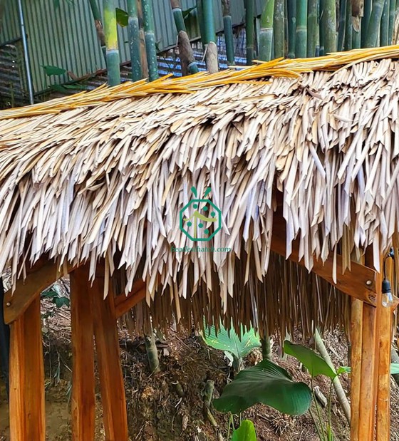 Projeto de maquete de telhado de palha de nylon do Hotel Borocay Beach nas Filipinas