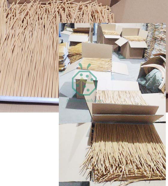 produção de palha sintética à prova de fogo de palha para distribuidor nas Filipinas