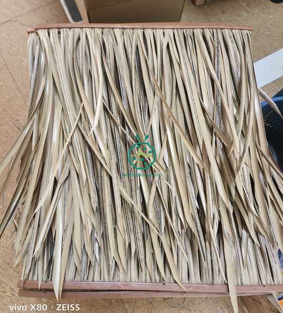 Produção para projetos de telhado de palha de nylon do Cebu Resort