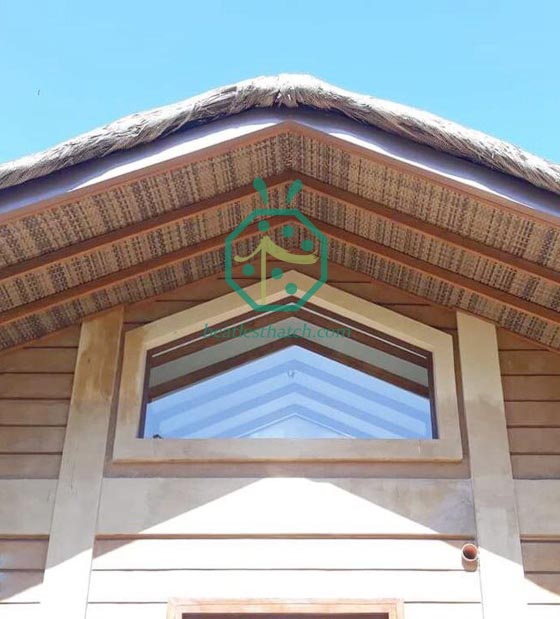 esteira de bambu tecida plástico das filipinas para o projeto do teto de bahay kubo